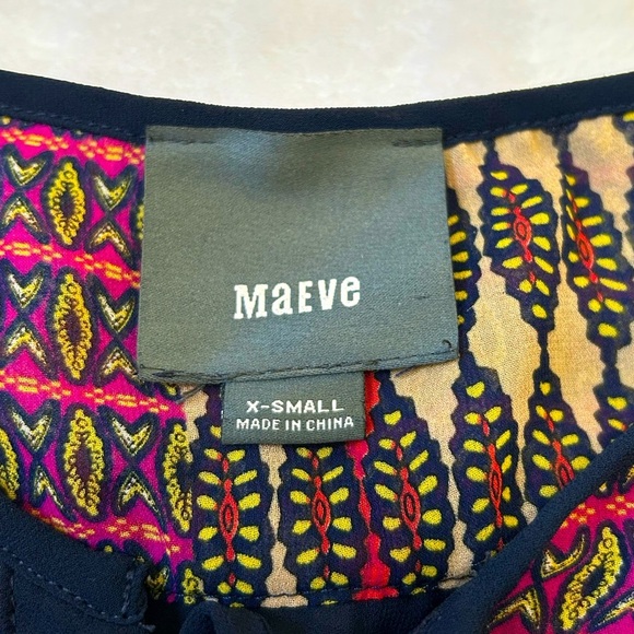 Maeve Anthropologie Rosalie Peasant Dress - Picture 6 of 7